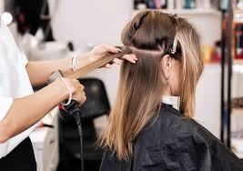 Haircut and styling work